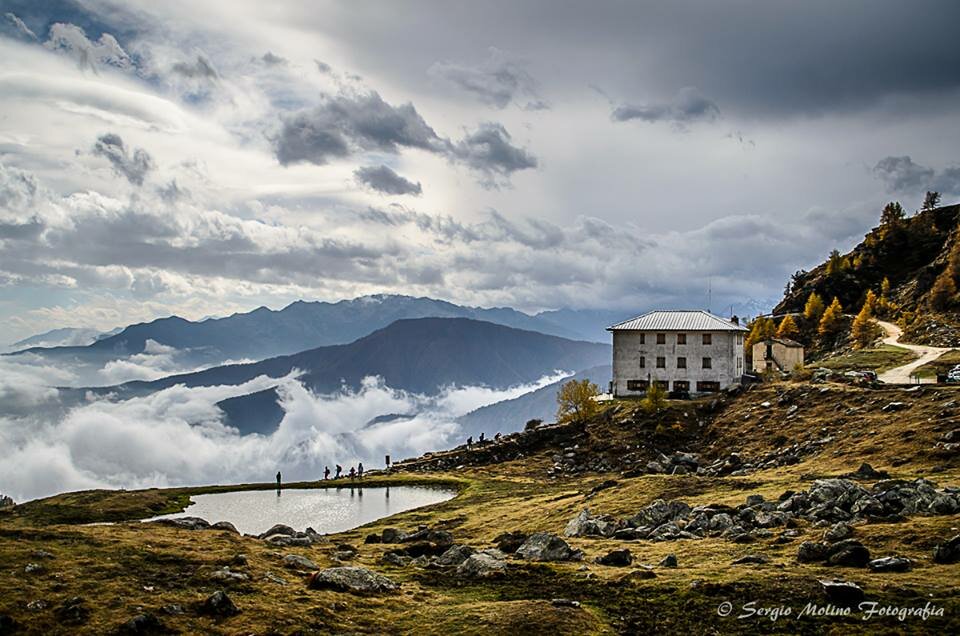 Il Rifugio Selleries in autunno